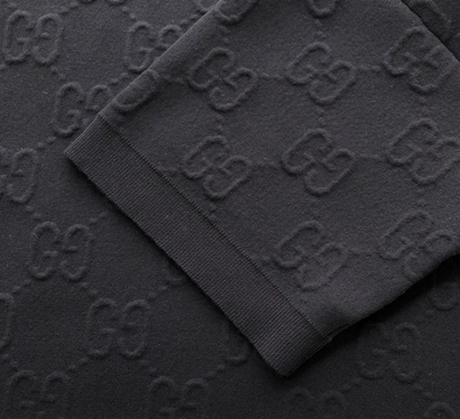 グッチ  新しいジャカードニット半袖Tシャツ