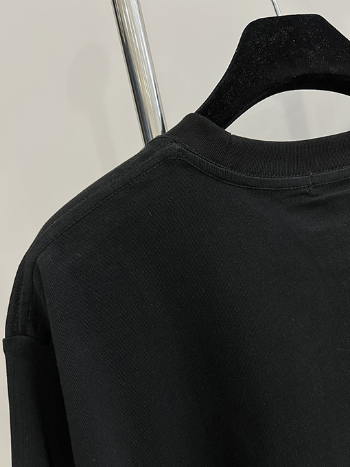 ディオール パターン刺繍刺繍文字半袖Tシャツ