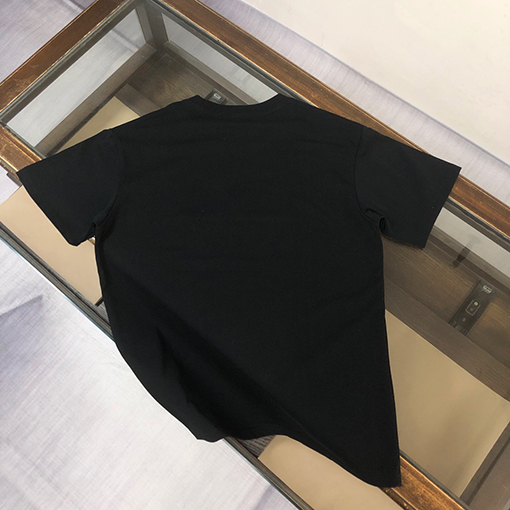 バレンシアガ ファッション刺繍ロゴ半袖Tシャツ