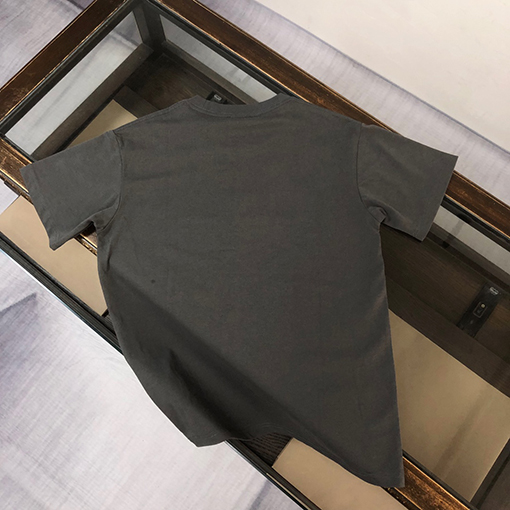 バレンシアガ ファッション刺繍ロゴ半袖Tシャツ