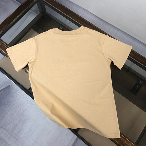 バレンシアガ ファッション刺繍ロゴ半袖Tシャツ