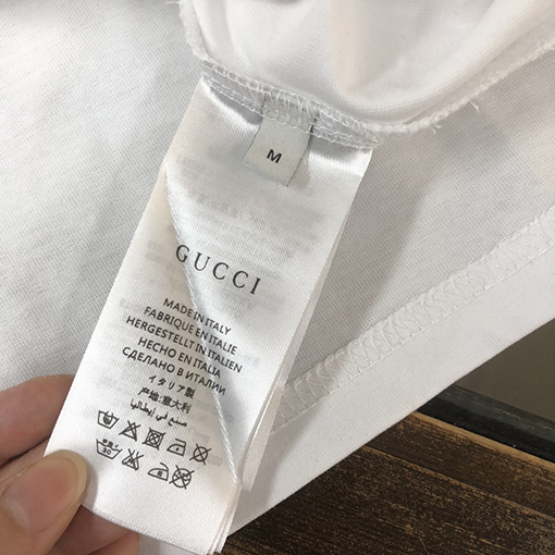 グッチ 新しいメンズクルーネック半袖カップルTシャツ
