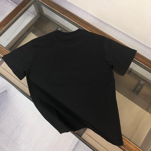 プラダコピー メンズクルーネック半袖カップルTシャツ
