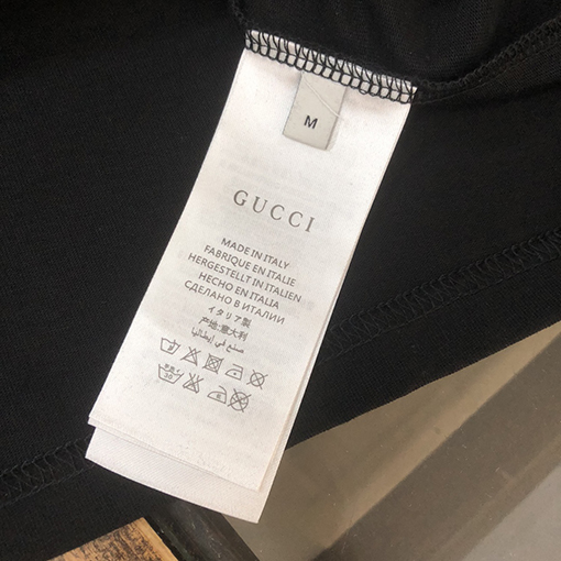 グッチ 新しいメンズラウンドネック半袖通気性カップルTシャツ