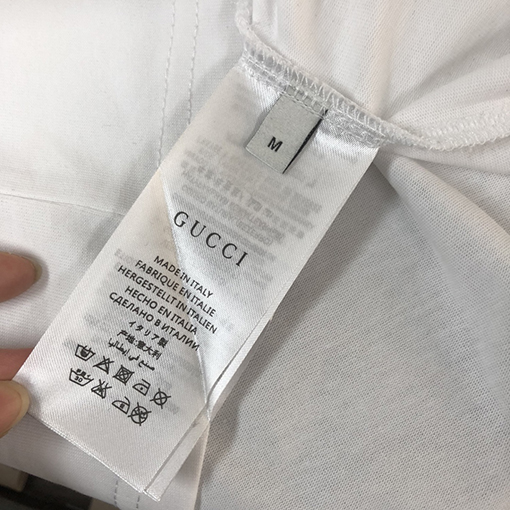 グッチ 新しいメンズラウンドネック半袖通気性カップルTシャツ