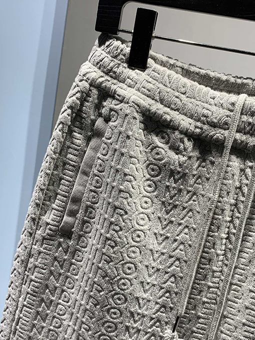 フェンディ 新しいマーク・ジェイコブスタオルジャカードパンツ