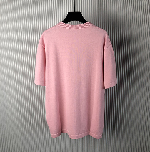 ルイヴィトン  新しいピンロゴニット半袖Tシャツ