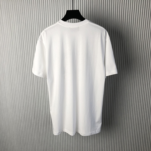 グッチスーパーコピー  新しい装飾Gucプリントニットコットン半袖Tシャツ