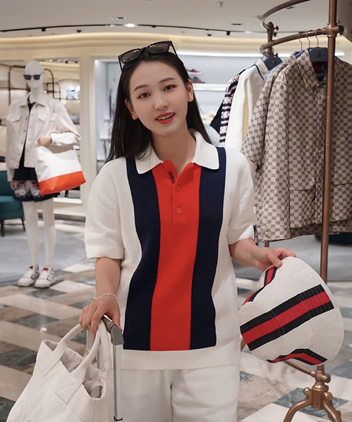 グッチ 新作ニットセット トップス ニット半袖Tシャツ