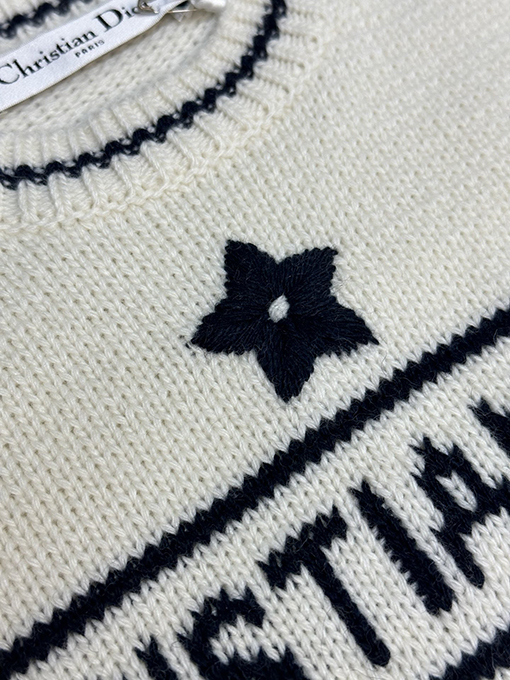 ディオールコピー  五角星毛織半袖Tシャツ