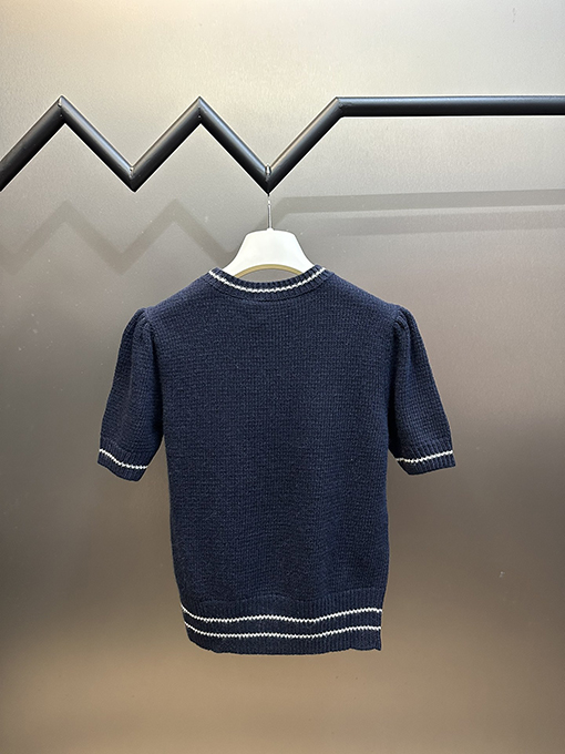ディオールコピー  五角星毛織半袖Tシャツ