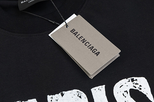 バレンシアガ ハワイサンセットココナッツクルーネック半袖Tシャツ