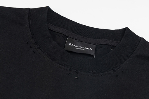 バレンシアガ 限定音楽音符クルーネック半袖Tシャツ