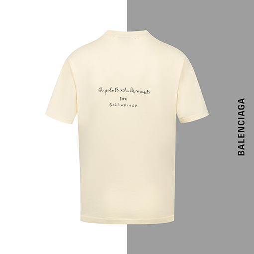 バレンシアガ 限定音楽音符クルーネック半袖Tシャツ