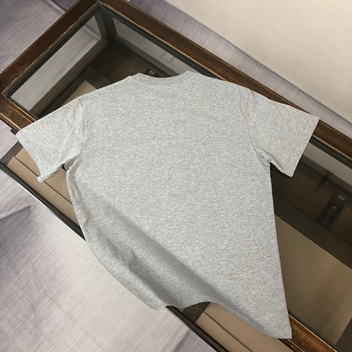 モンクレールコピー 立体ゴースト文字ロゴプリントカップルTシャツ