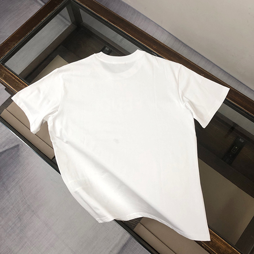 フェンディ カップルラウンドネック半袖カップルTシャツ