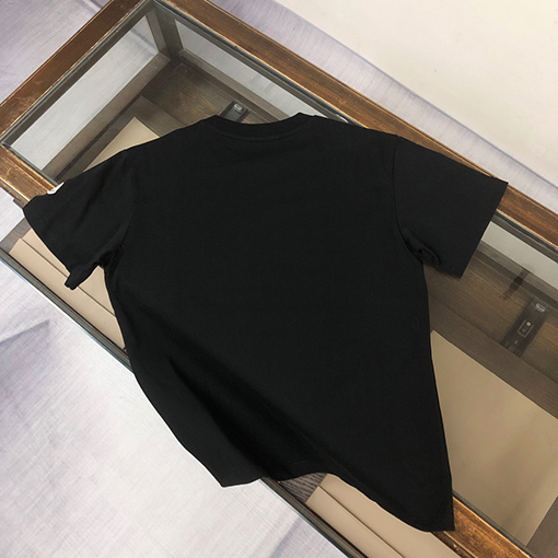 モンクレール 新しいロゴプリントラウンドネック半袖Tシャツ