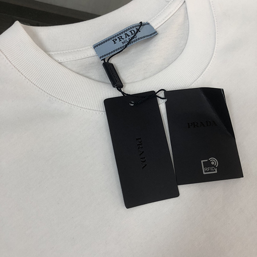 プラダコピー メンズコットンハイエンドカジュアル半袖Tシャツ