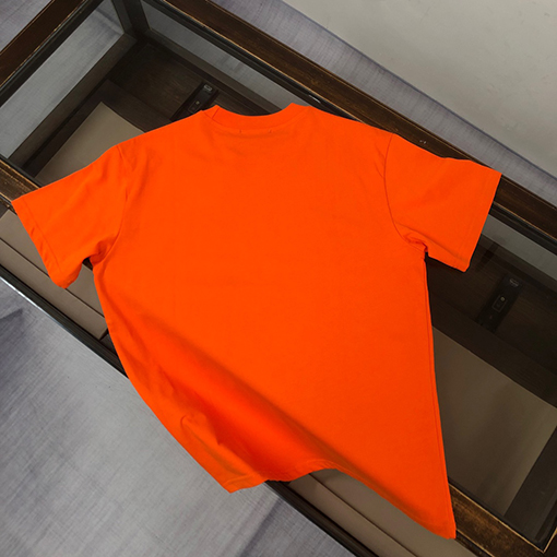 フェンディ カジュアルカジュアルラウンドネック半袖Tシャツ