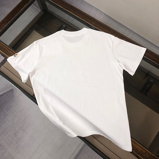 モンクレール 新しいドラゴン年賀状ラウンドネック半袖Tシャツ
