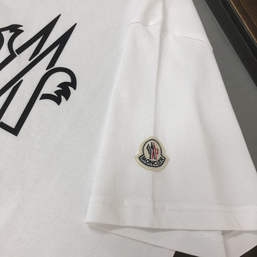 モンクレール 新しいカップルのラウンドネック半袖Tシャツ
