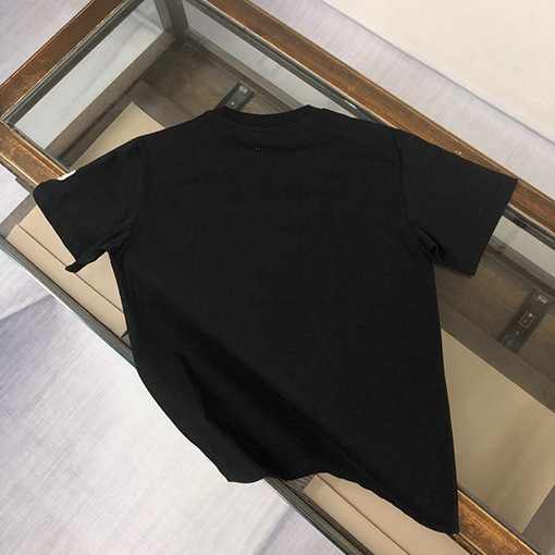 モンクレール アルファベットロゴプリントクルーネック半袖Tシャツ