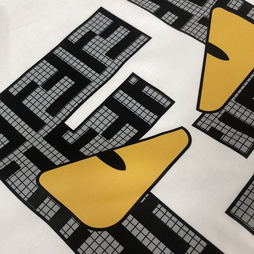 フェンディコピー スタイリッシュなラウンドネック半袖カップルTシャツ