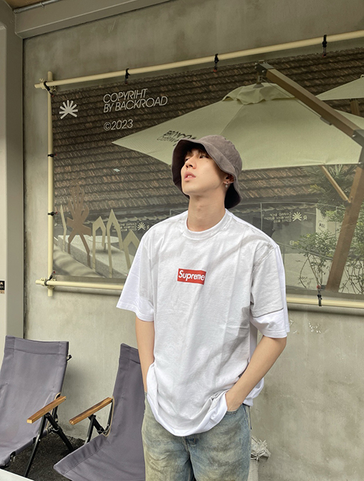 シュプリーム x マルタンマルジェラ コラボ BOX LOGO TEE 半袖 Tシャツ