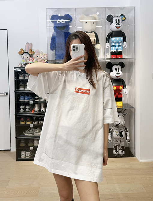 シュプリーム x マルタンマルジェラ コラボ BOX LOGO TEE 半袖 Tシャツ