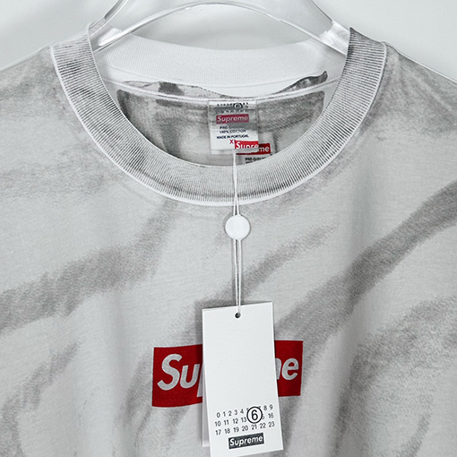 シュプリーム x マルタンマルジェラ コラボ BOX LOGO TEE 半袖 Tシャツ