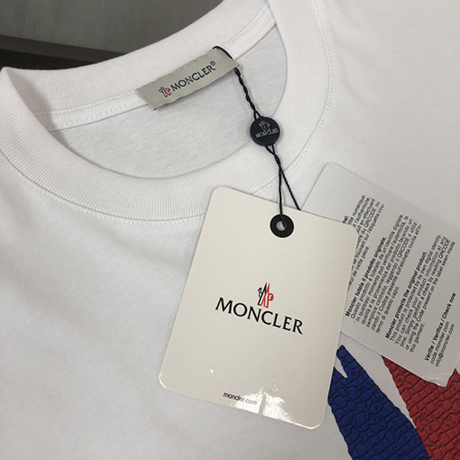 モンクレールスーパーコピー 立体ロゴアルファベットロゴカップルTシャツ