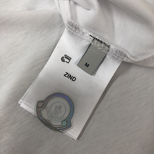 モンクレールスーパーコピー 立体ロゴアルファベットロゴカップルTシャツ