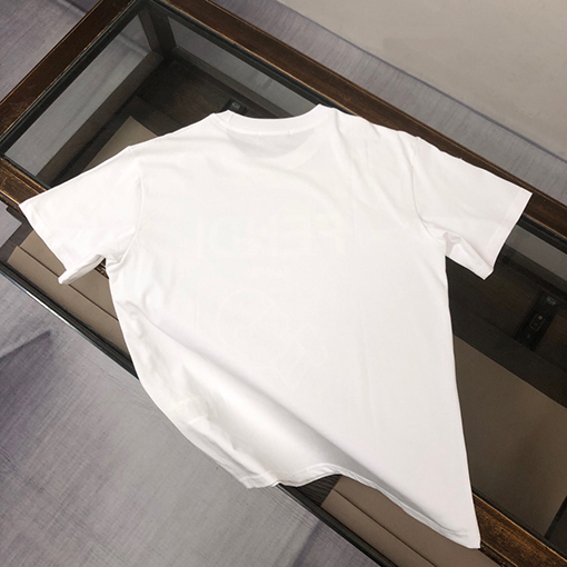 フェンディコピー 新しいラウンドネック半袖カップルTシャツ