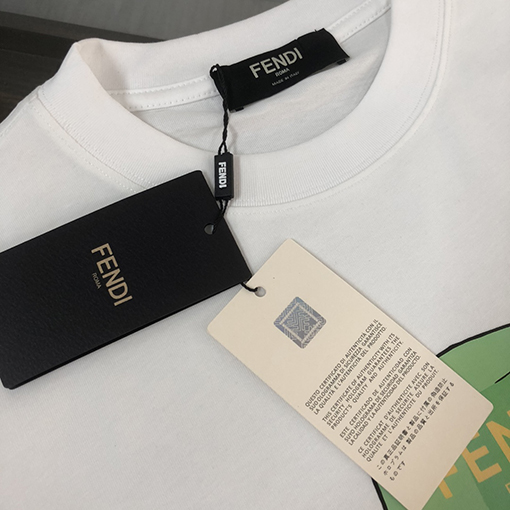 フェンディ ファッション カップル半袖Tシャツ