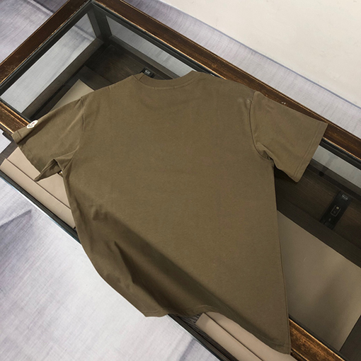モンクレール ラウンドネック半袖カップルTシャツ
