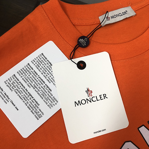 モンクレール ラウンドネック半袖カップルTシャツ
