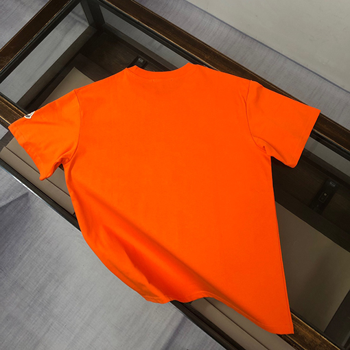 モンクレール  ラウンドネック半袖カップルTシャツ