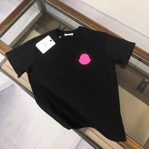モンクレール   カップルラウンドネック半袖カップルTシャツ