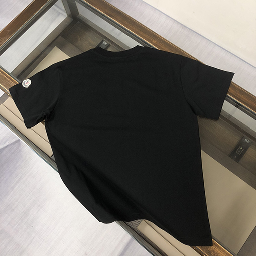 モンクレール   カップルラウンドネック半袖カップルTシャツ