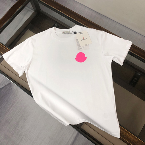 モンクレール   カップルラウンドネック半袖カップルTシャツ