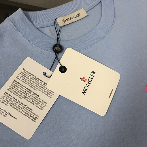 モンクレール   カップルラウンドネック半袖カップルTシャツ