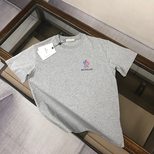 モンクレール カジュアルカジュアルラウンドネック半袖Tシャツ