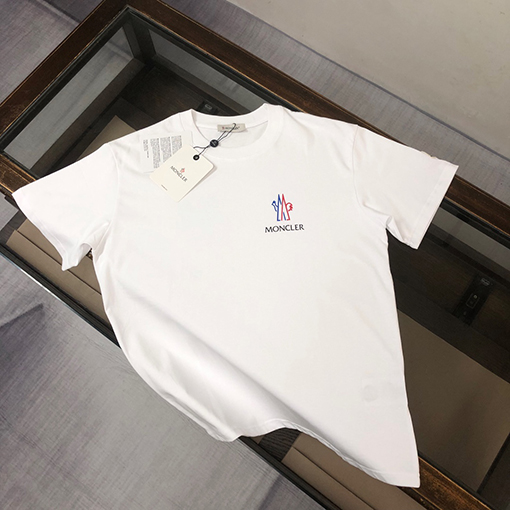 モンクレール カジュアルカジュアルラウンドネック半袖Tシャツ
