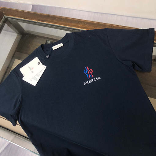 モンクレール カジュアルカジュアルラウンドネック半袖Tシャツ