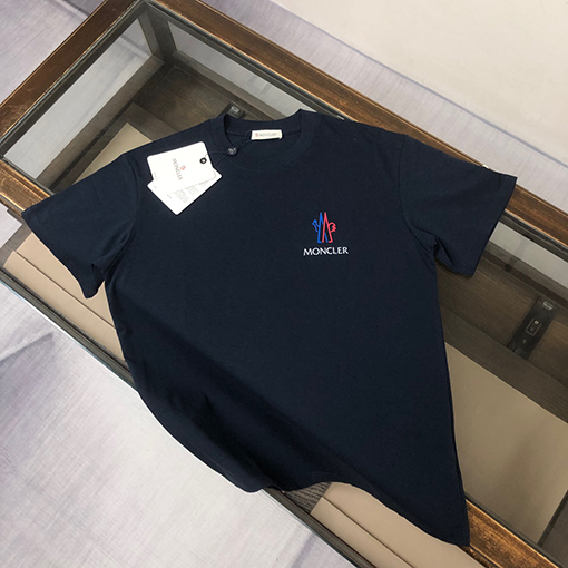 モンクレール カジュアルカジュアルラウンドネック半袖Tシャツ
