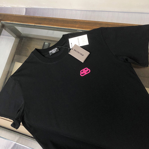 バレンシアガスーパーコピー ラウンドネック半袖カップルTシャツ