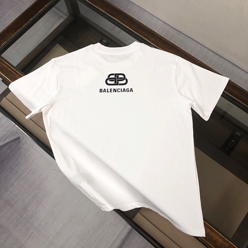 バレンシアガスーパーコピー ラウンドネック半袖カップルTシャツ