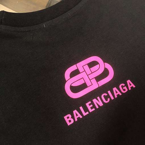 バレンシアガスーパーコピー ラウンドネック半袖カップルTシャツ