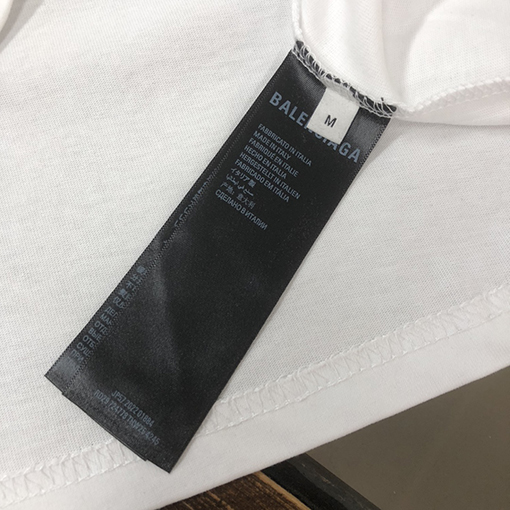 バレンシアガスーパーコピー ラウンドネック半袖カップルTシャツ