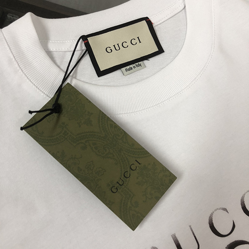 グッチコピー 新しいカップルのラウンドネック半袖Tシャツ